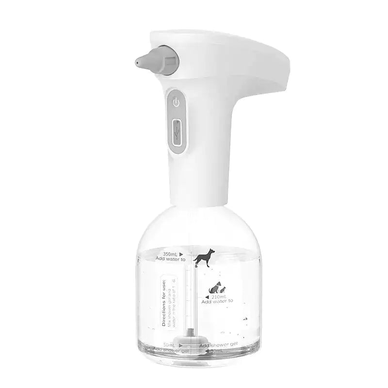 Electric Pet Bathing Foam Dispenser